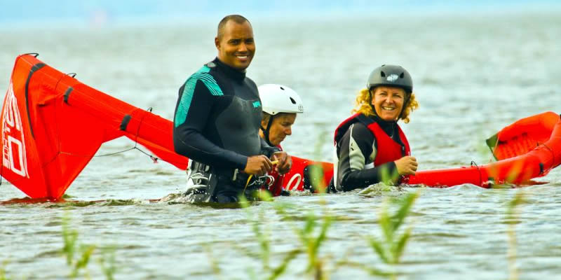 Besser Kitesurfen lernen im Kite-Aufbaukurs